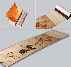 阿拉善右馆藏书画复制博物馆书画复制服务